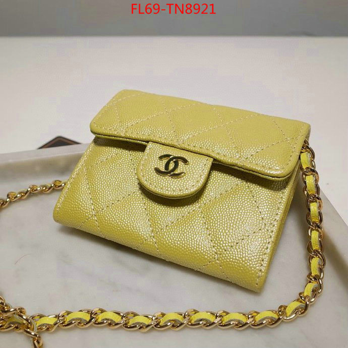 Chanel Bags(4A)-Wallet-,ID: TN8921,$: 69USD