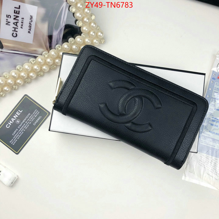 Chanel Bags(4A)-Wallet-,ID: TN6783,$: 49USD