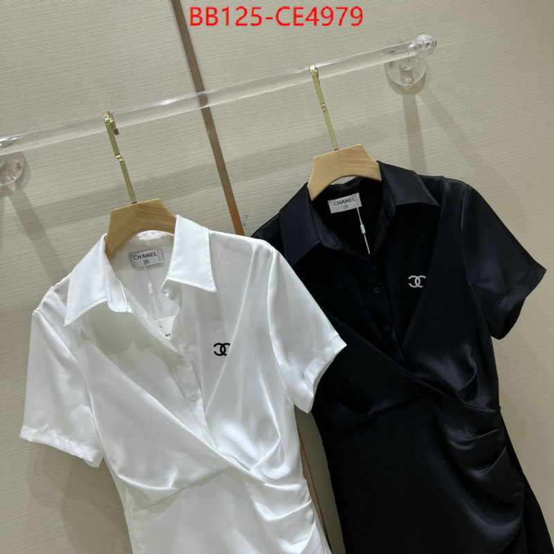 Clothing-Chanel,the quality replica , ID: CE4979,$: 125USD