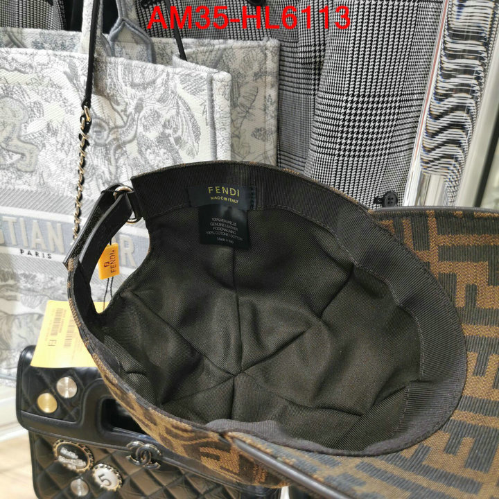 Cap (Hat)-Fendi,7 star replica , ID: HL6113,$: 35USD