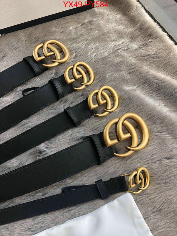 Belts-Gucci,buy best quality replica , ID: PY584,$:49USD
