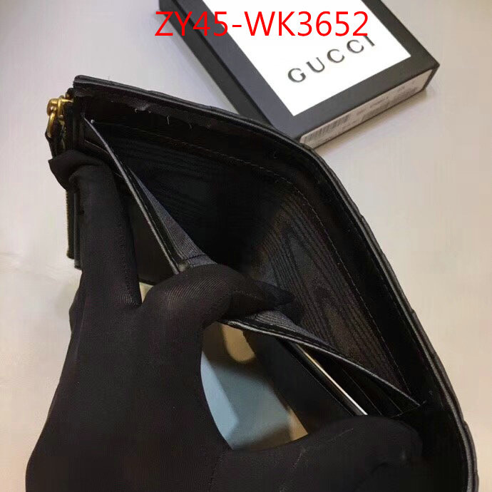 Gucci Bags(4A)-Wallet-,ID: WK3652,$:45USD