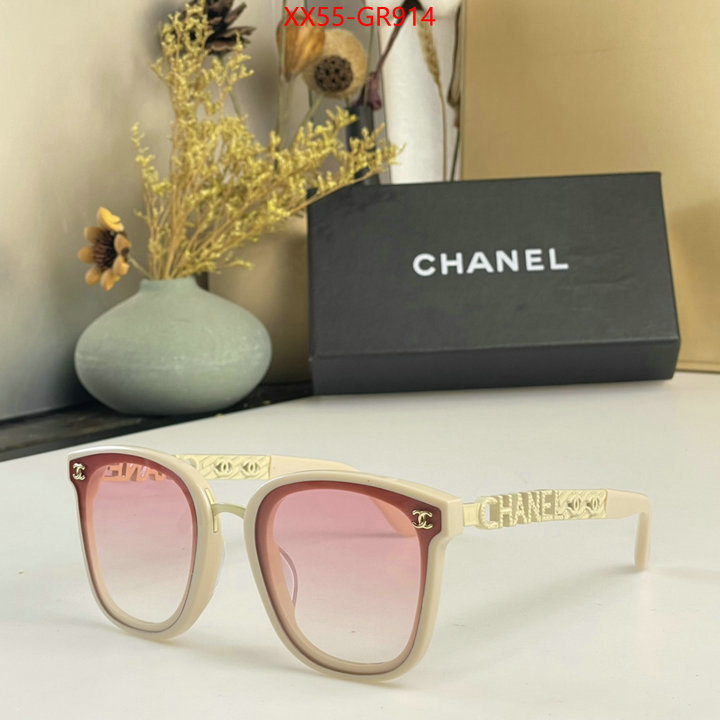 Glasses-Chanel,we provide top cheap aaaaa , ID: GR914,$: 55USD