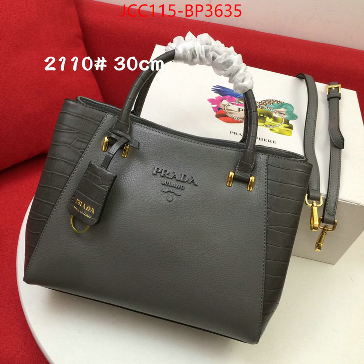 Prada Bags(4A)-Handbag-,1:1 clone ,ID: BP3635,$: 115USD