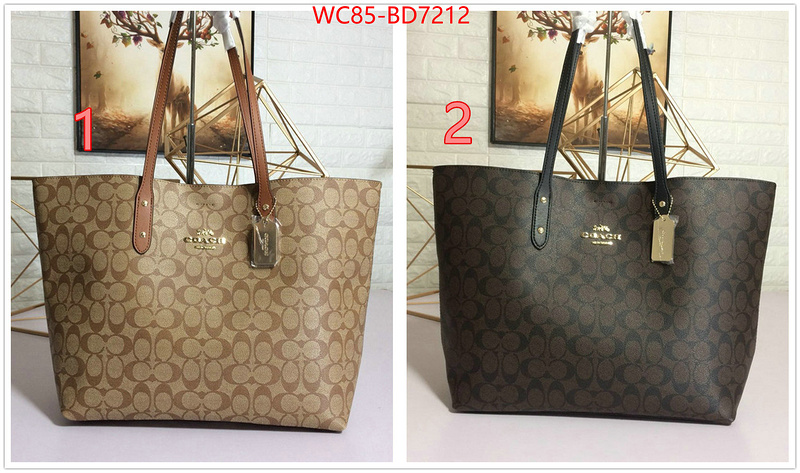 Coach Bags(4A)-Tote-,where can you buy a replica ,ID: BD7212,$: 85USD