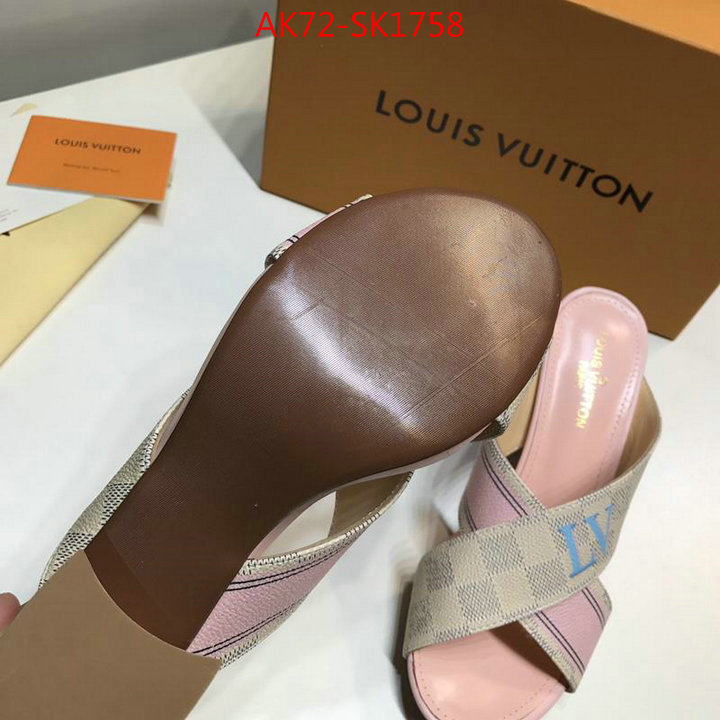 Women Shoes-LV,high quality perfect , ID: SK1758,$:72USD