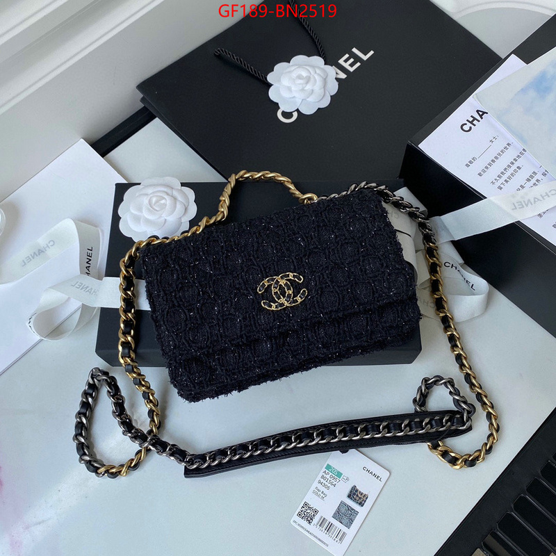 Chanel Bags(TOP)-Diagonal-,ID: BN2519,$: 189USD