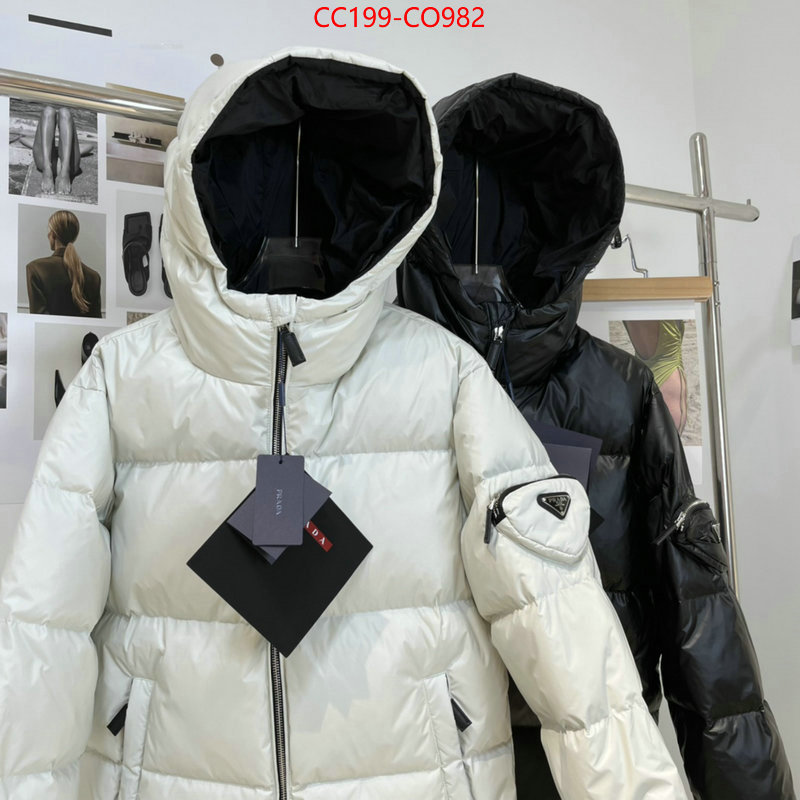 Down jacket Men-Prada,exclusive cheap , ID: CO982,$: 199USD