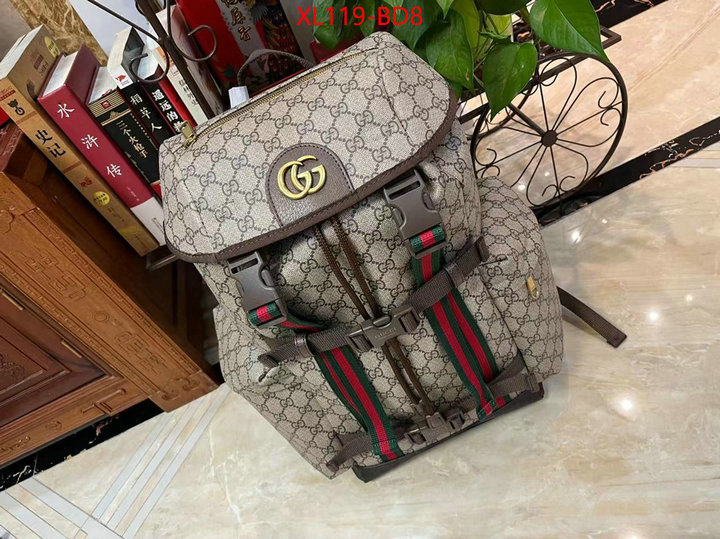 Gucci Bags(4A)-Backpack-,replicas buy special ,ID: BD8,$: 119USD