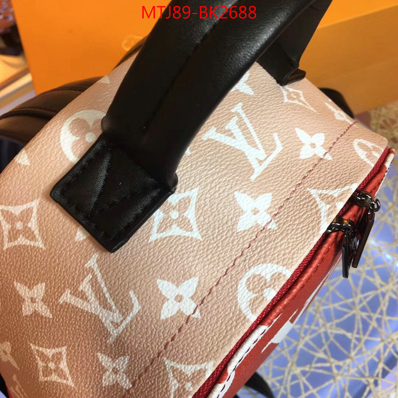 LV Bags(4A)-Backpack-,ID: BK2688,$:99USD