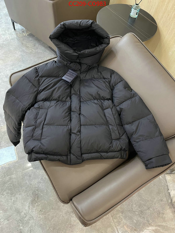 Down jacket Women-Prada,high-end designer , ID: CO983,$: 209USD