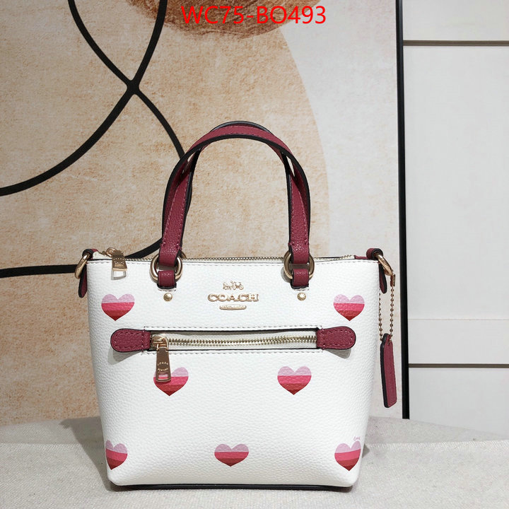 Coach Bags(4A)-Tote-,online shop ,ID: BO493,$: 75USD