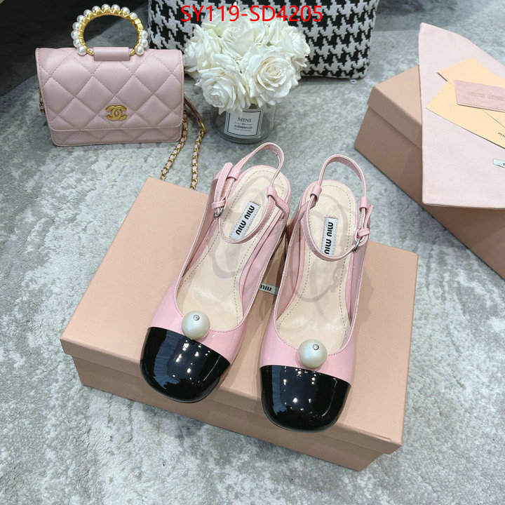 Women Shoes-Miu Miu,replica sale online , ID: SD4205,$: 119USD