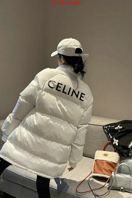 Down jacket Women-Celine,designer fake , ID: CO989,$: 169USD
