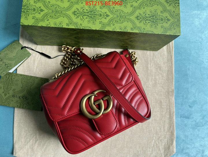 Gucci Bags(TOP)-Marmont,aaaaa+ replica designer ,ID: BE3960,$: 215USD