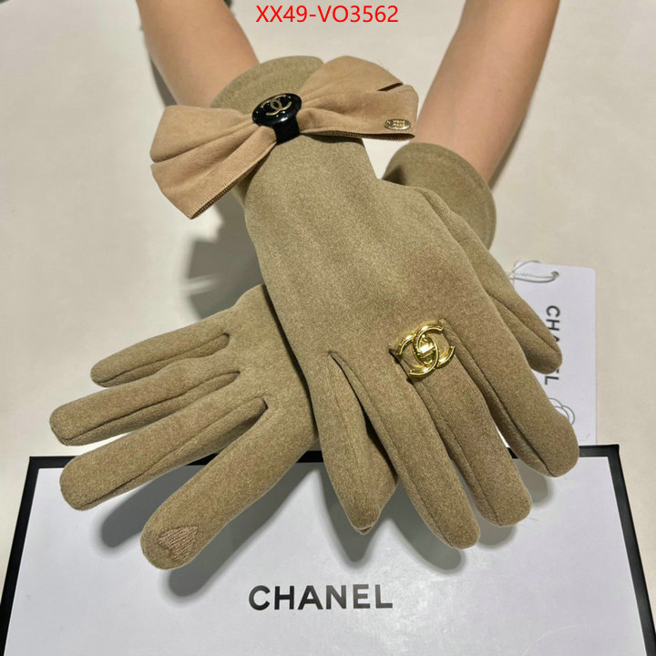 Gloves-Chanel,wholesale sale , ID: VO3562,$: 49USD