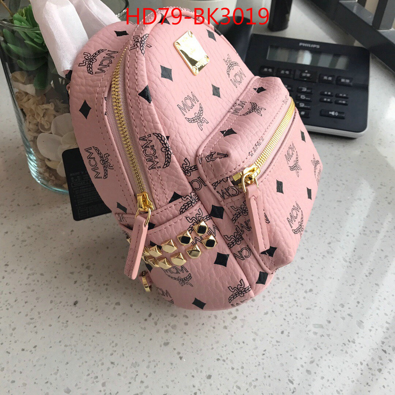 MCM Bags(TOP)-Backpack-,ID: BK3019,$: 105USD