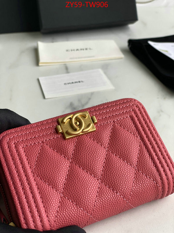 Chanel Bags(TOP)-Wallet-,ID: TW906,$: 59USD