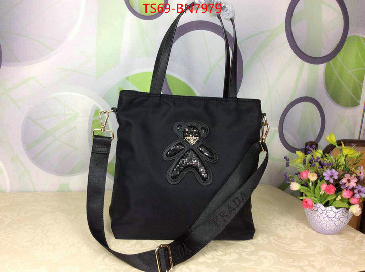 Prada Bags(4A)-Handbag-,fake high quality ,ID: BN7979,$: 69USD