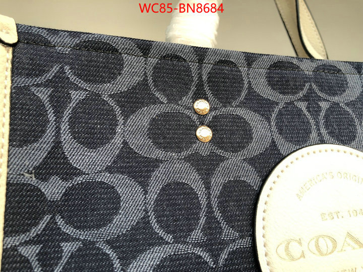 Coach Bags(4A)-Tote-,found replica ,ID: BN8684,$: 85USD