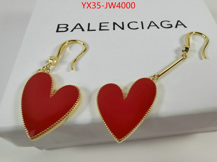 Jewelry-Balenciaga,high quality customize ,ID: JW4000,$: 35USD