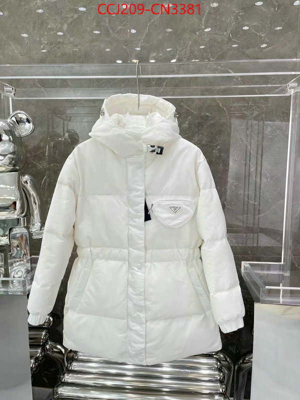 Down jacket Women-Prada,what 1:1 replica , ID: CN3381,