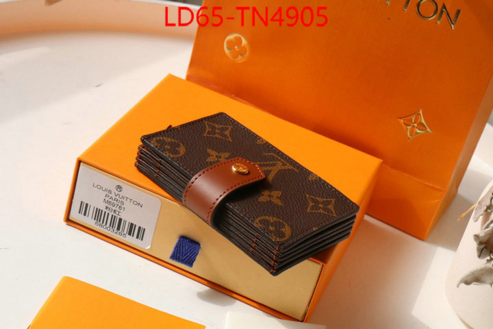 LV Bags(TOP)-Wallet,ID: TN4905,$: 65USD