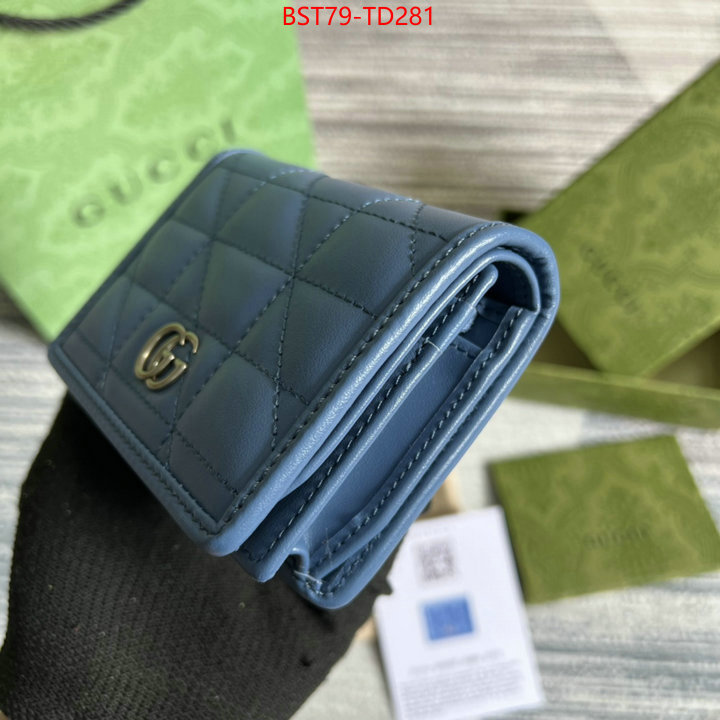 Gucci Bags(TOP)-Wallet-,ID: TD281,$: 79USD