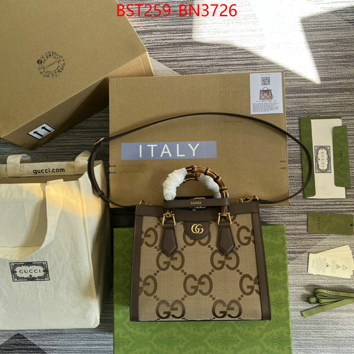 Gucci Bags(TOP)-Diana-Bamboo-,buy 2023 replica ,ID: BN3726,$: 259USD