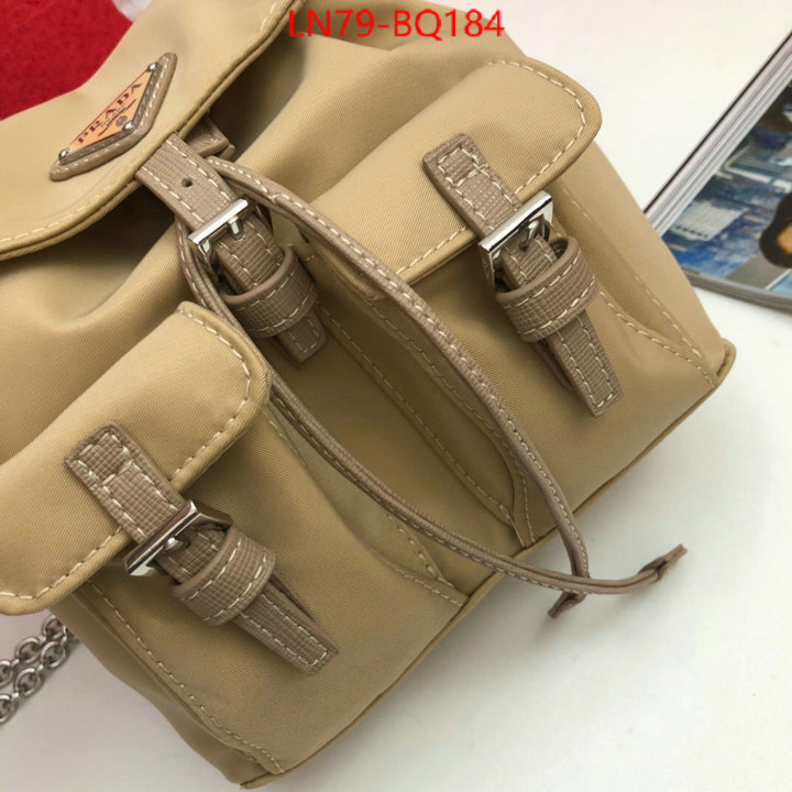 Prada Bags(4A)-Backpack-,what 1:1 replica ,ID: BQ184,$: 119USD