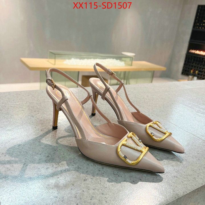 Women Shoes-Valentino,luxury fake , ID: SD1507,$: 115USD