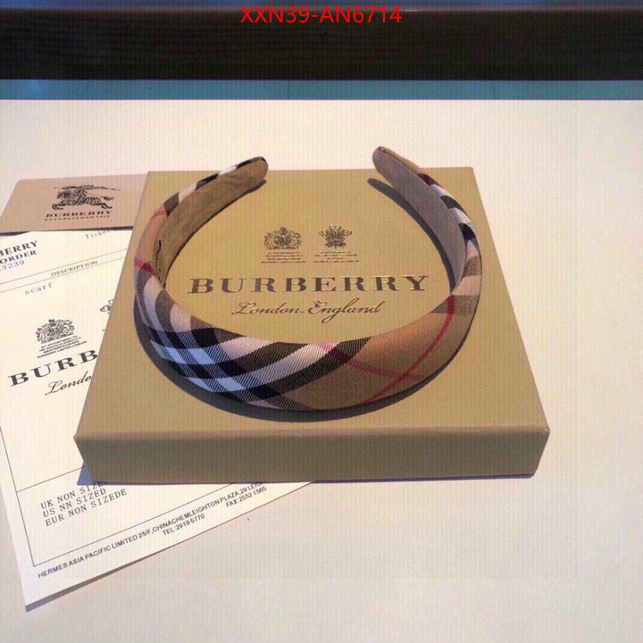 Hair band-Burberry,shop cheap high quality 1:1 replica , ID: AN6714,$: 39USD