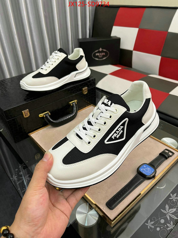 Men Shoes-Prada,high quality designer replica , ID: SD9734,$: 125USD