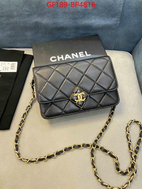 Chanel Bags(TOP)-Diagonal-,ID: BP4816,$: 189USD