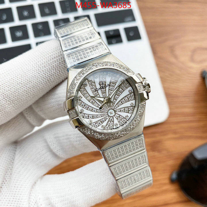 Watch(TOP)-Omega,shop cheap high quality 1:1 replica , ID: WA3685,$: 455USD