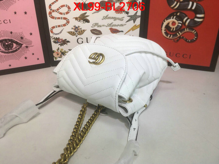 Gucci Bags(4A)-Backpack-,exclusive cheap ,ID: BL2706,$: 99USD