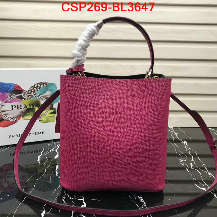 Prada Bags(TOP)-Diagonal-,ID: BL3647,$: 269USD