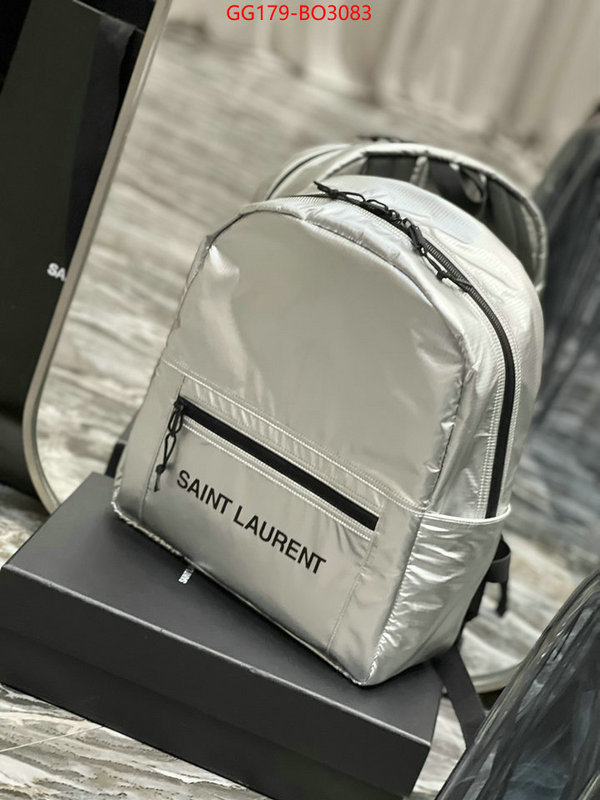 YSL Bag(TOP)-Backpack-,ID: BO3083,$: 179USD