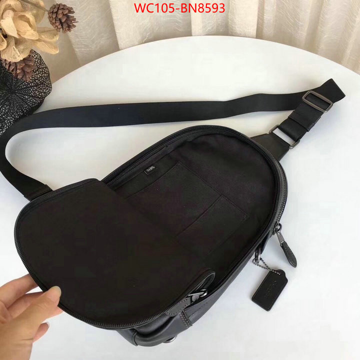 Coach Bags(4A)-Belt Bag-Chest Bag--,where can you buy replica ,ID: BN8593,$: 105USD