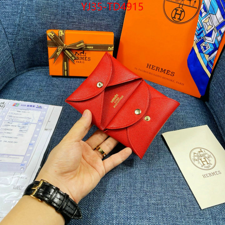 Hermes Bags(4A)-Wallet-,the best designer ,ID: TD4915,$: 35USD