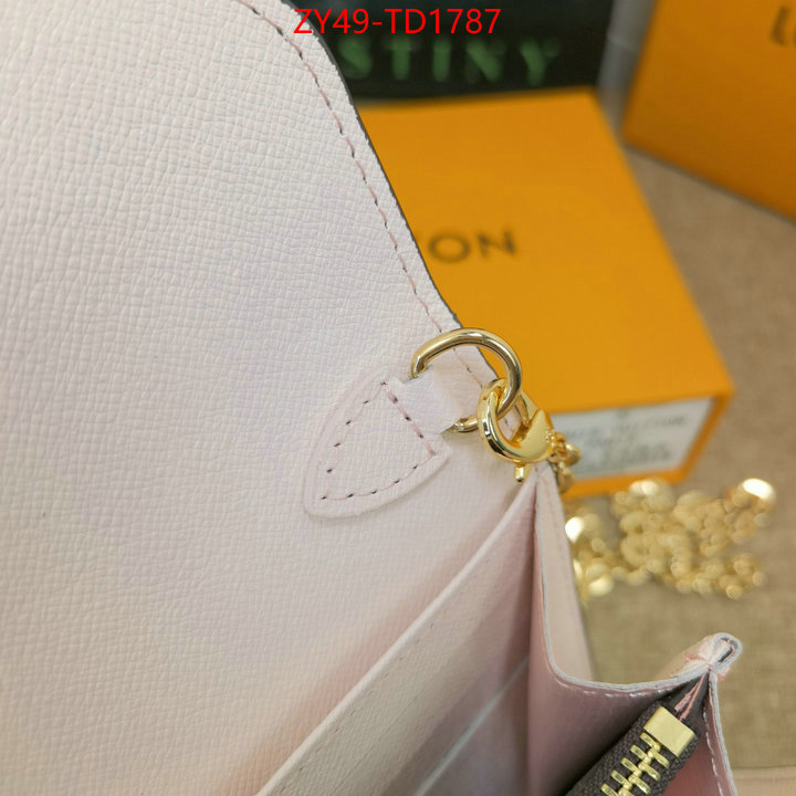 LV Bags(4A)-Wallet,ID: TD1787,$: 49USD