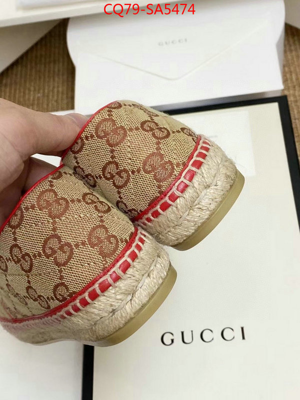 Women Shoes-Gucci,high quality designer replica , ID: SA5474,$: 79USD