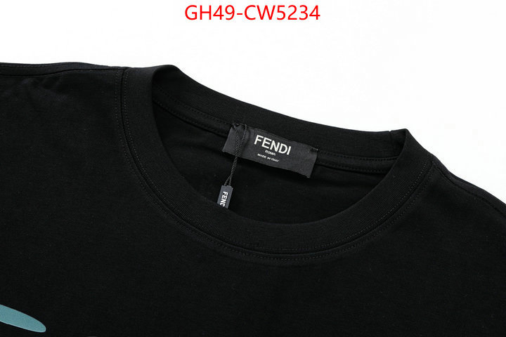 Clothing-Fendi,what is top quality replica , ID: CW5234,$: 49USD