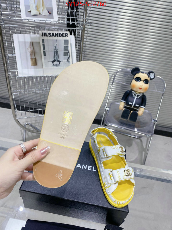 Women Shoes-Chanel,best knockoff , ID: SE2760,$: 125USD