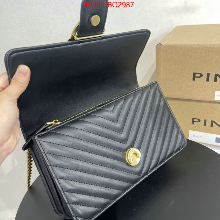 PINKO Bags(4A)-Diagonal-,what are the best replica ,ID: BO2987,$: 89USD