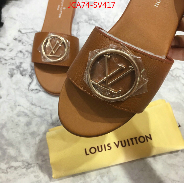 Women Shoes-LV,what 1:1 replica , ID: SV417,$:74USD