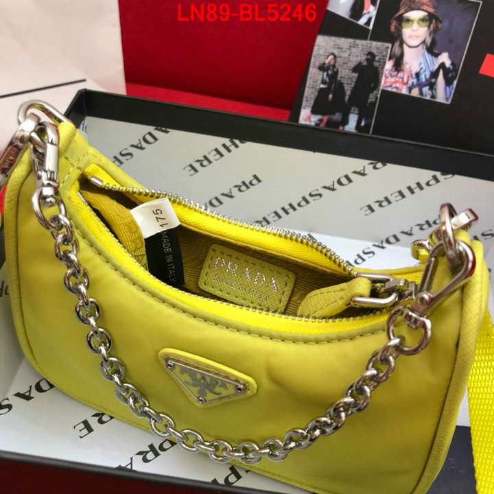 Prada Bags(4A)-Re-Edition 2000,buy first copy replica ,ID: BL5246,$: 89USD