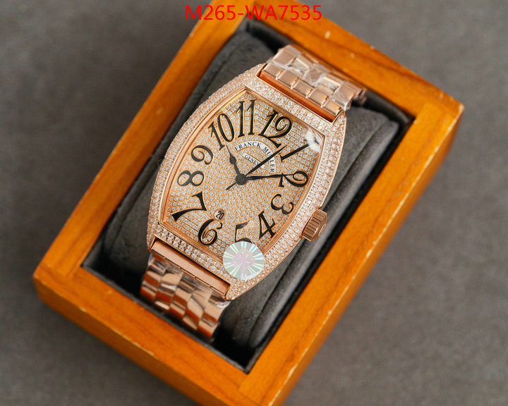 Watch(TOP)-Franck Muller,buy the best replica , ID: WA7535,$: 265USD