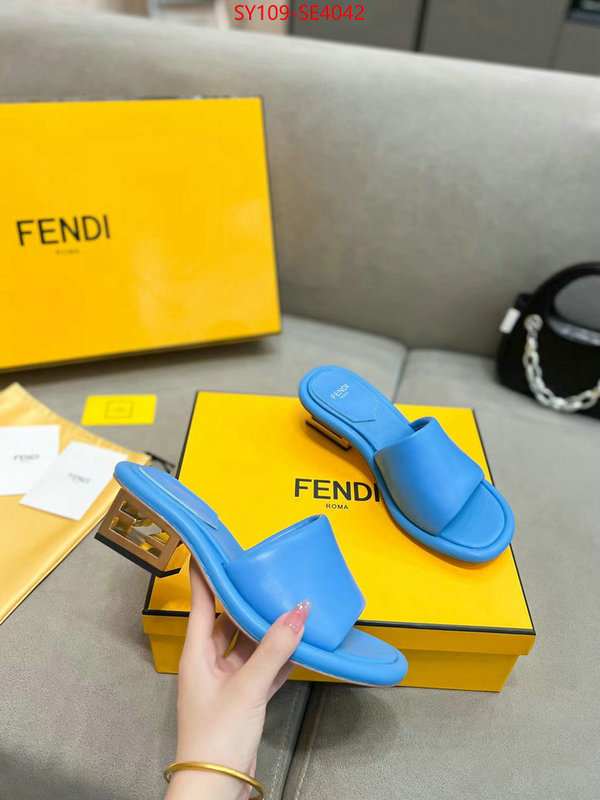 Women Shoes-Fendi,buy replica , ID: SE4042,$: 109USD