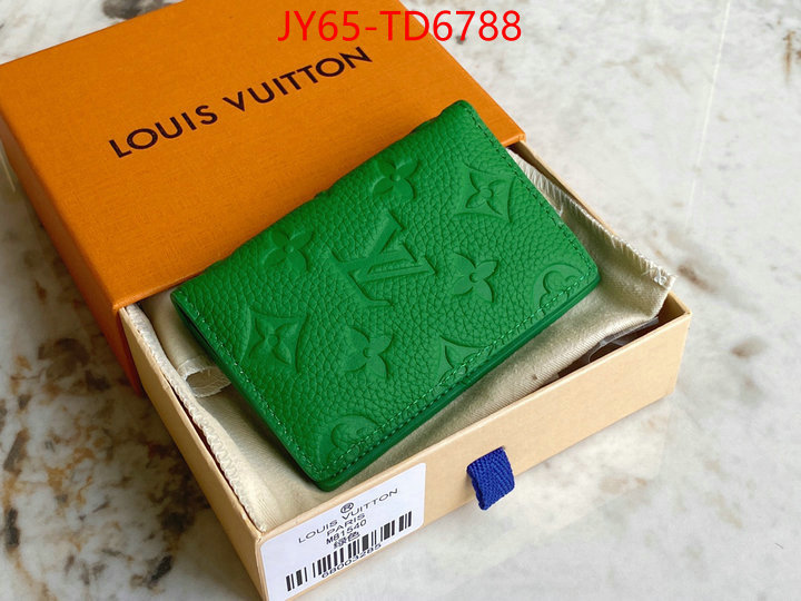 LV Bags(TOP)-Wallet,ID: TD6788,$: 65USD